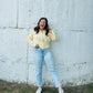 Butter Yellow Piper Cardigan