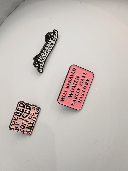 Coffee Pins + More