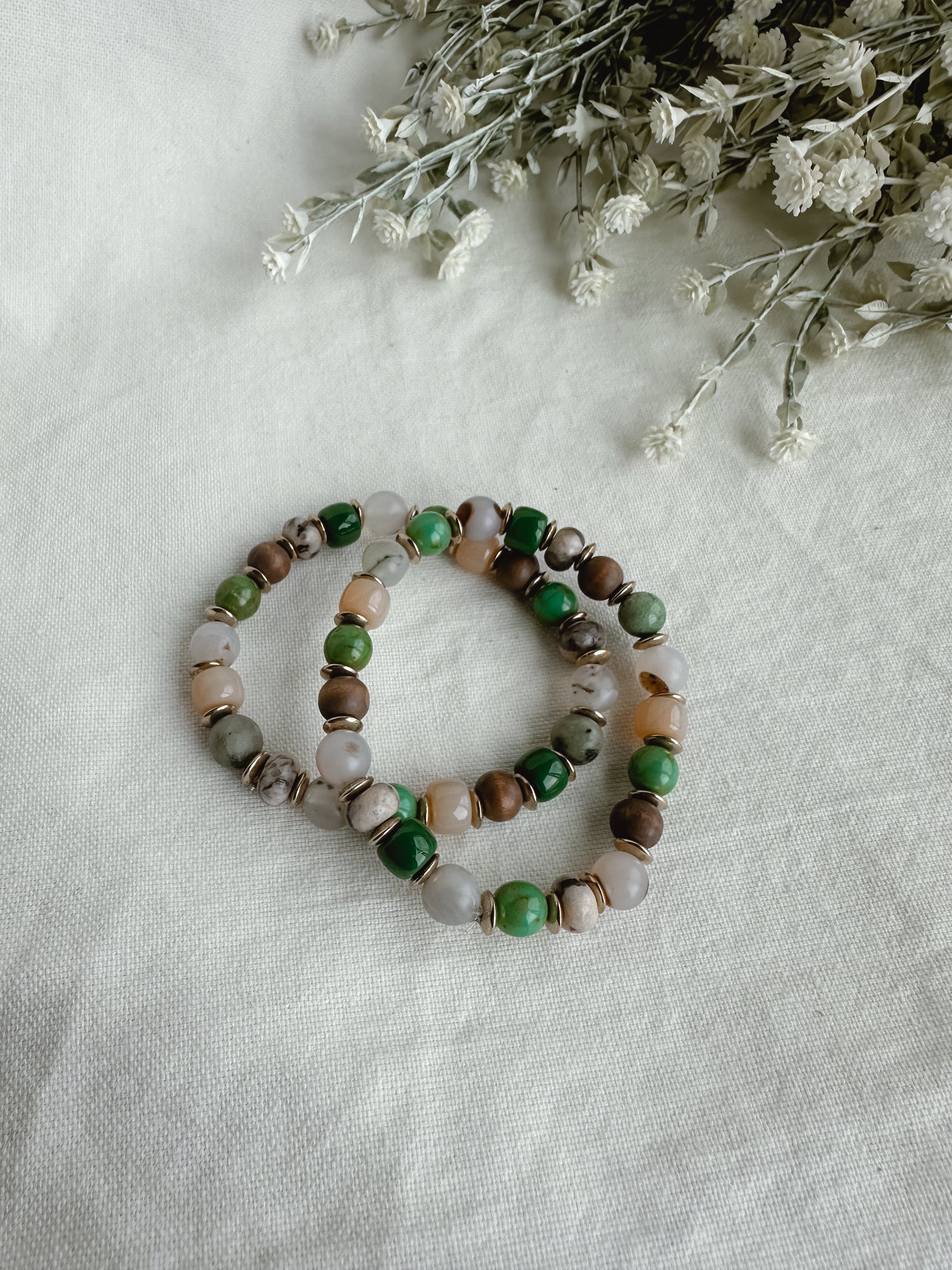 Natural Bracelet Set