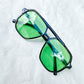 Double Bridge Aviator Sunnies