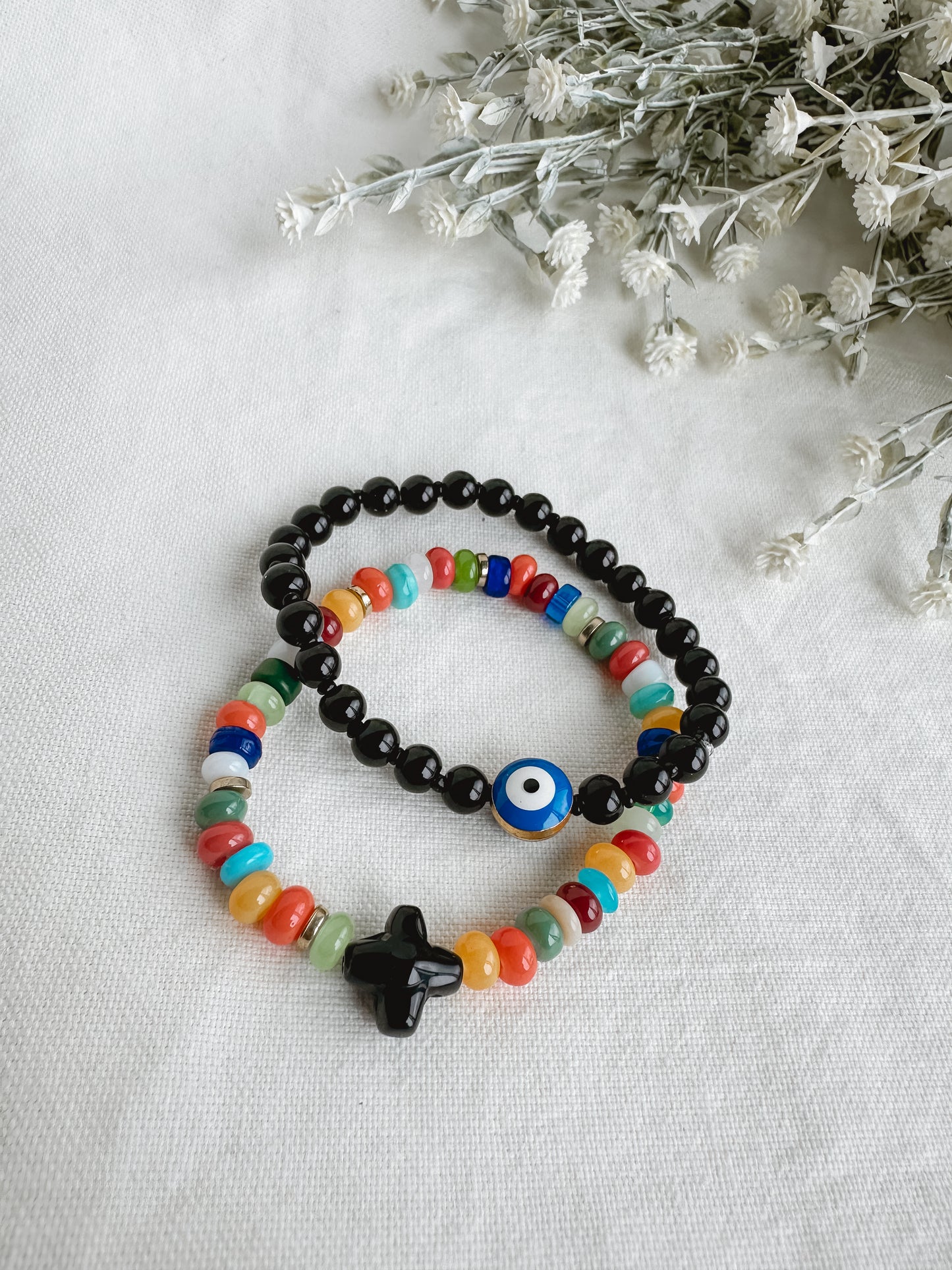 Build Your Own Bracelet Stack - Evil Eye