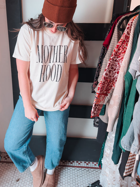 Motherhood Ivory Tee