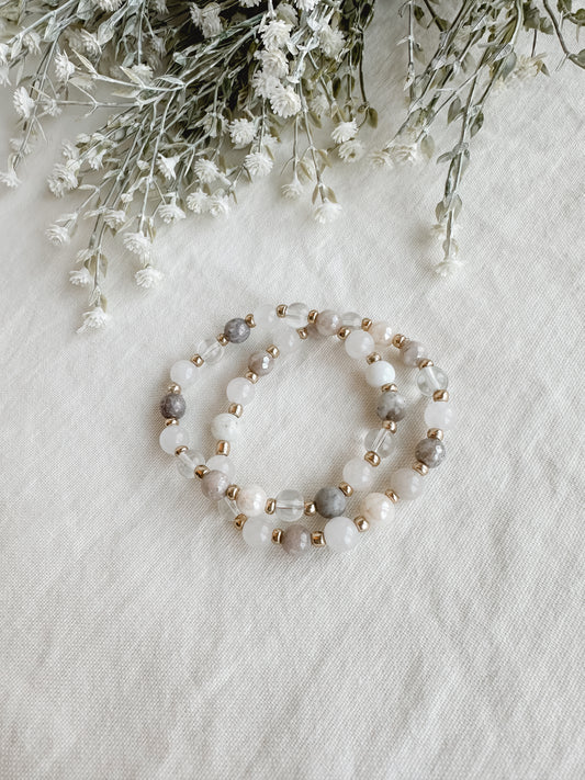 Clear Waters Bracelet Set