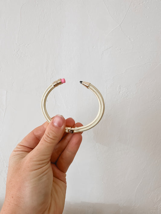 Pencil Cuff Bracelet