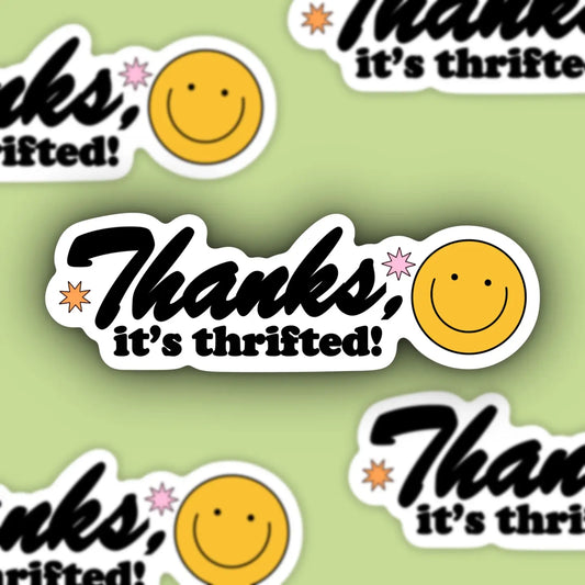 Thrift Store Stickers