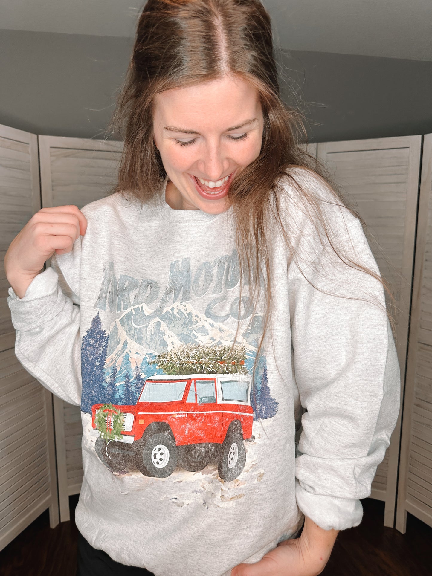 Holiday Bronco Crewneck