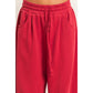 Deep Red Slight Barrel Sweatpants