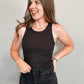 Built In Bra Tank (2 colors)