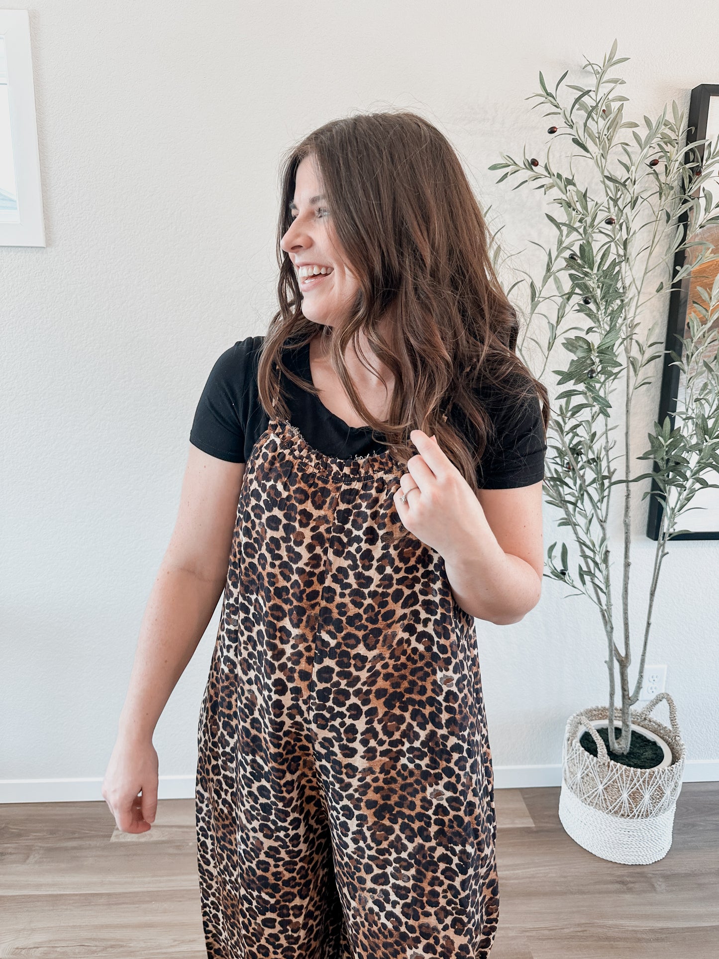 Leopard Jumpsuit
