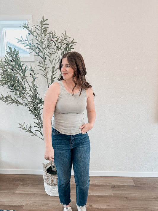 Grey Washed Tank