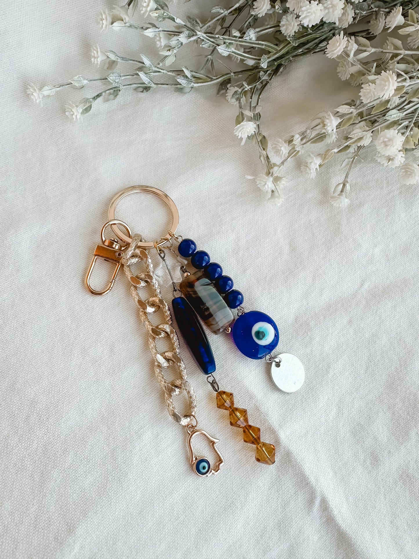 Evil Eye Handmade Keychain