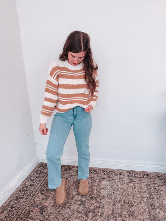 Soft Stripe Sweater