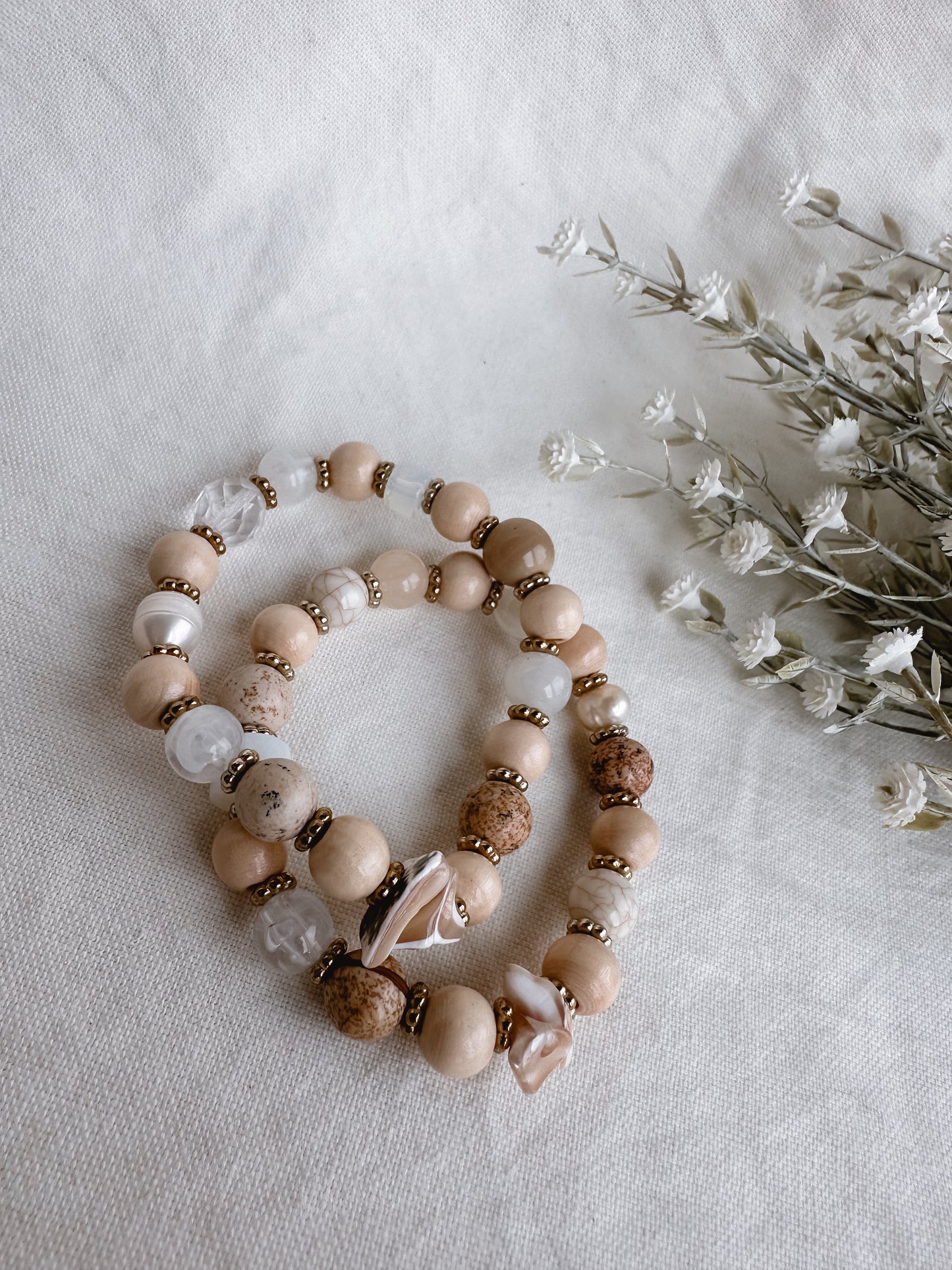 Oyster Beach Bracelet Set