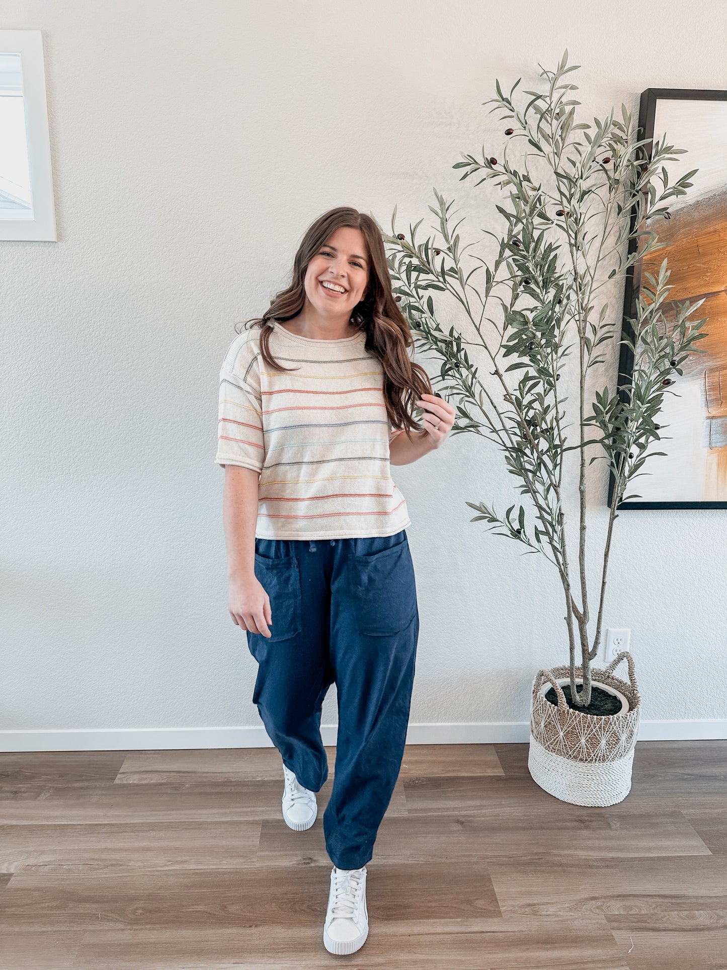 Rainbow Stripe Sweater
