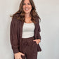 Espresso Textured Top