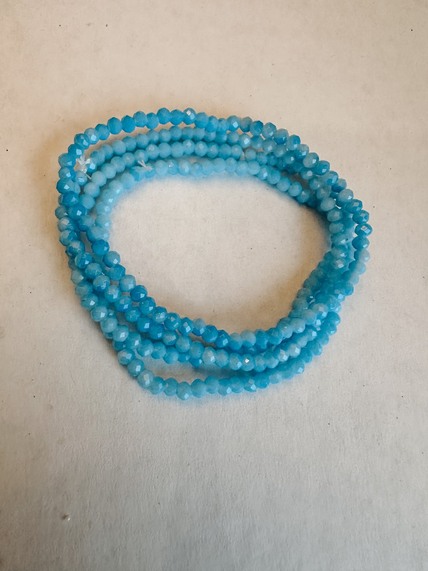 Pretty Blue Bracelet Stack