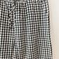 Black Gingham Pants