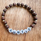 Wooden Auntie Bracelet