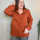 Quilted Quarter Zip