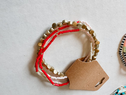 Seed Bead Bracelet Stacks