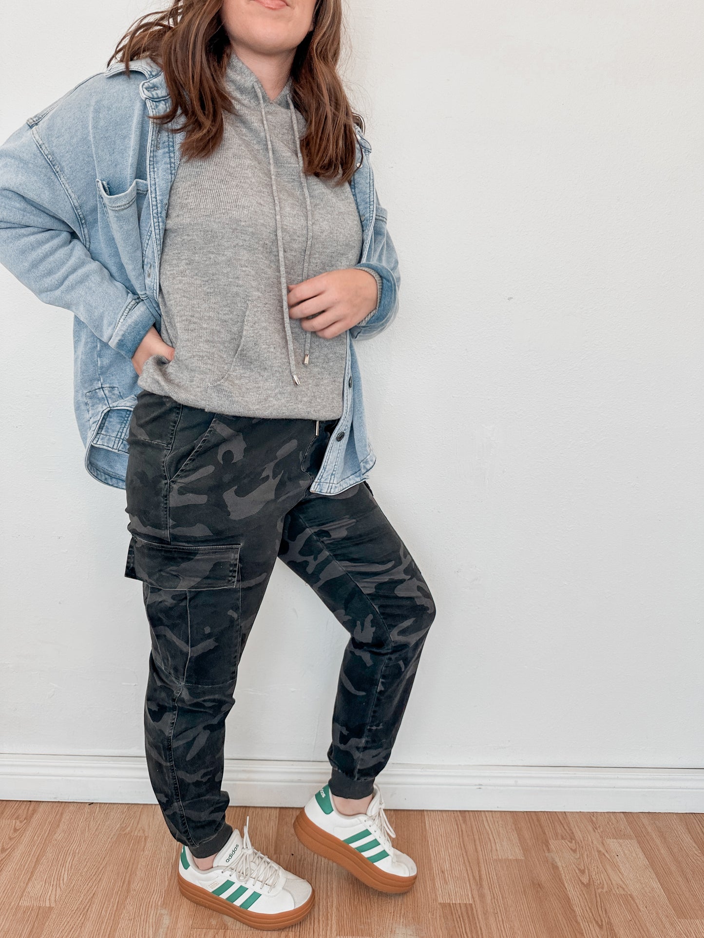 Grey Camo Joggers