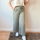 Essential Cotton Wide Leg Pants