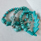 Beaded Turquoise Stretch Bracelets