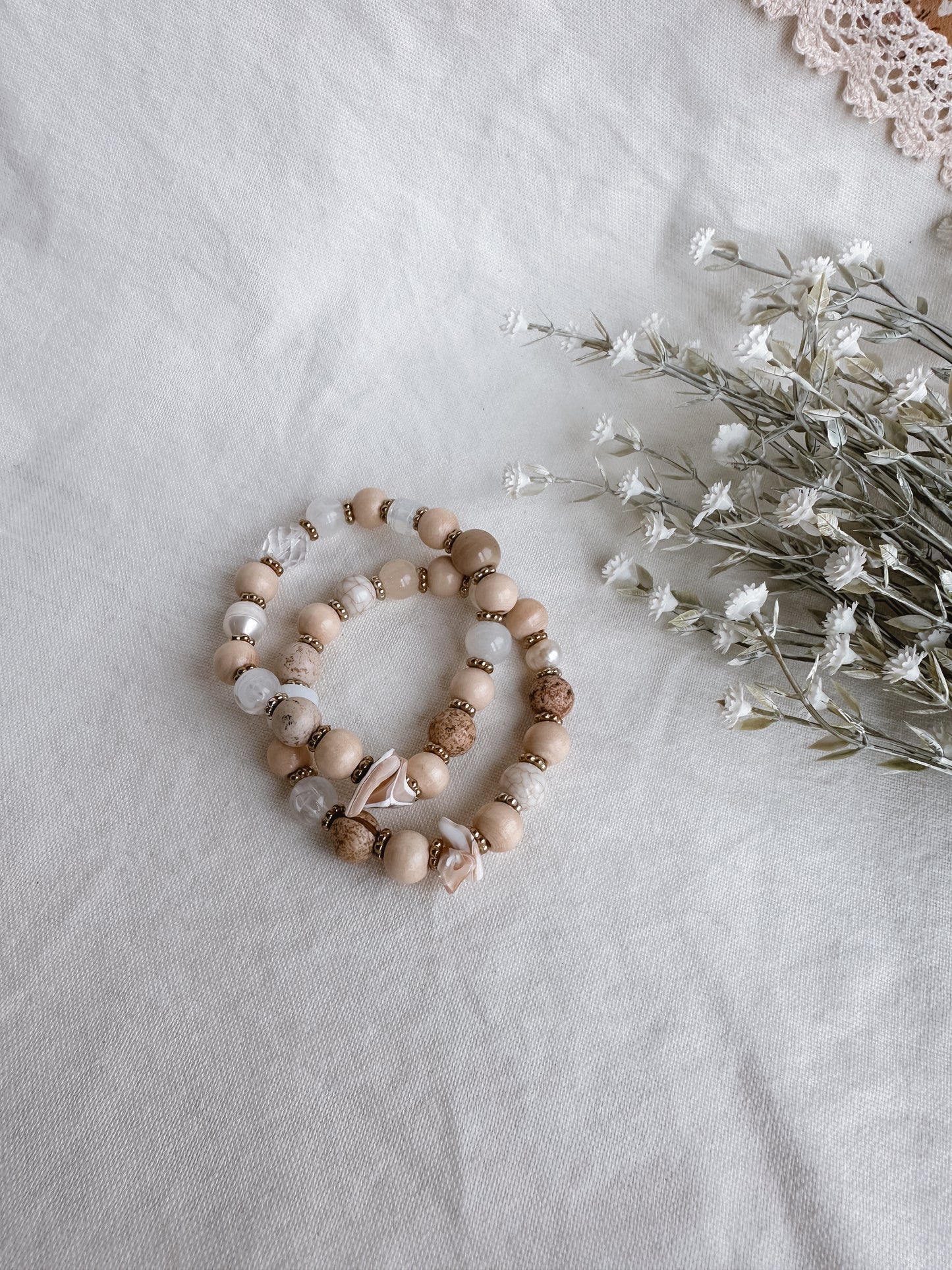 Oyster Beach Bracelet Set