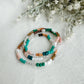 Color Block Stretch Bracelet Set