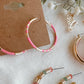 Pink Hoops