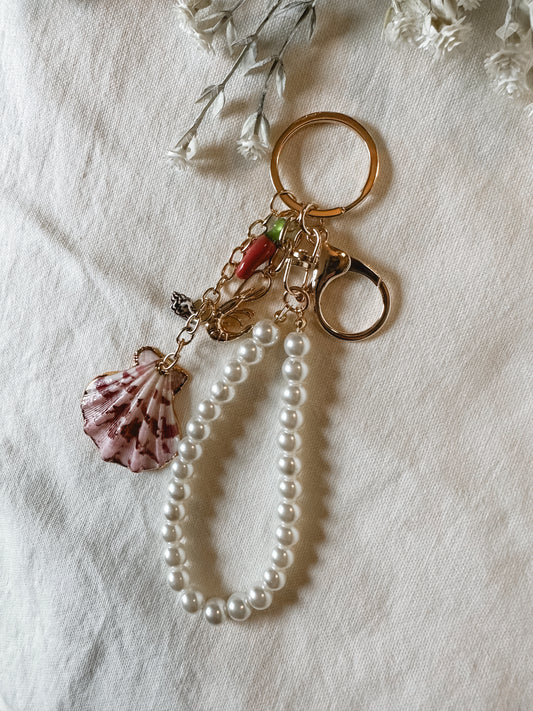 Off the Coast Charm Keychain