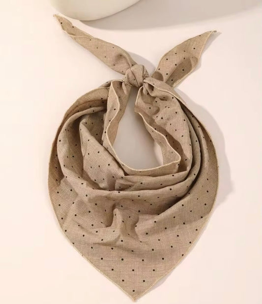Polka Dot Scarf