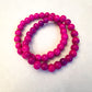 Pink Stretch Bracelet Set