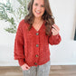 Chenille Cable Knit Sweater