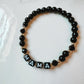 Black Mama Stretch Bracelet