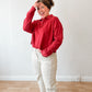 Cream Slight Barrel Jeans
