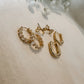 14K Gold Earrings Set