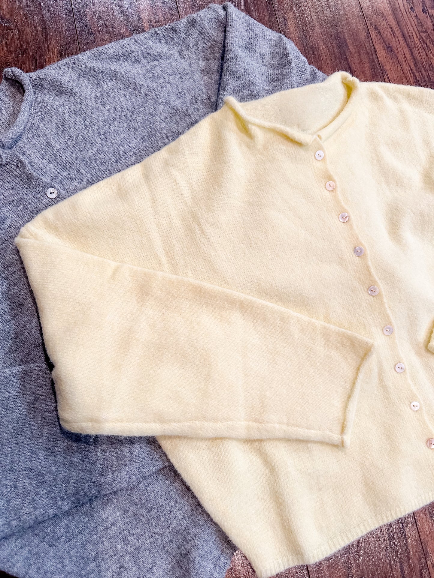 Butter Yellow Piper Cardigan
