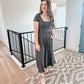 Olive Double Layered Jumpsuit