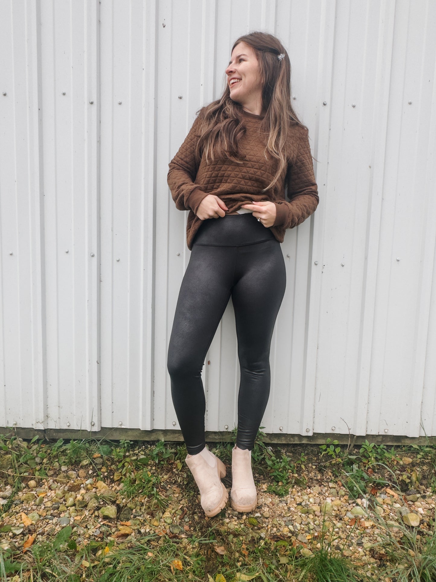 Faux Leather Leggings