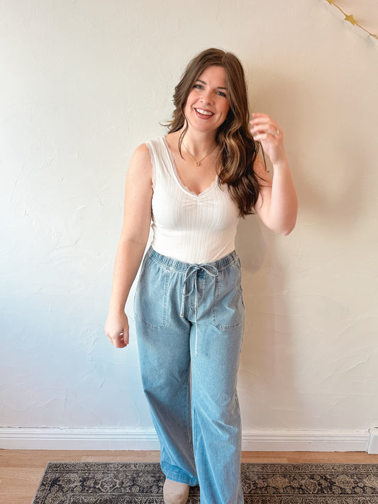 Essential Lace Cami Tank