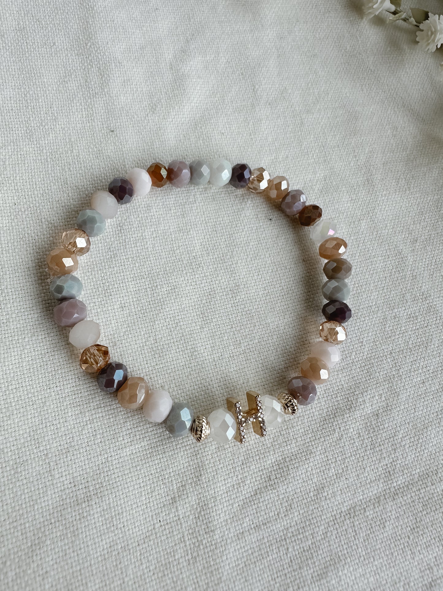 Gold Initial Bracelet
