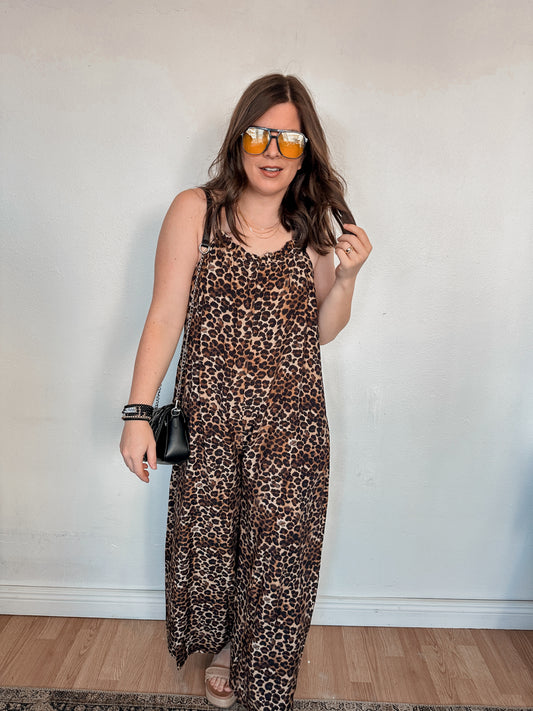 Leopard Jumpsuit