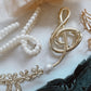 Treble Clef Hair Clip