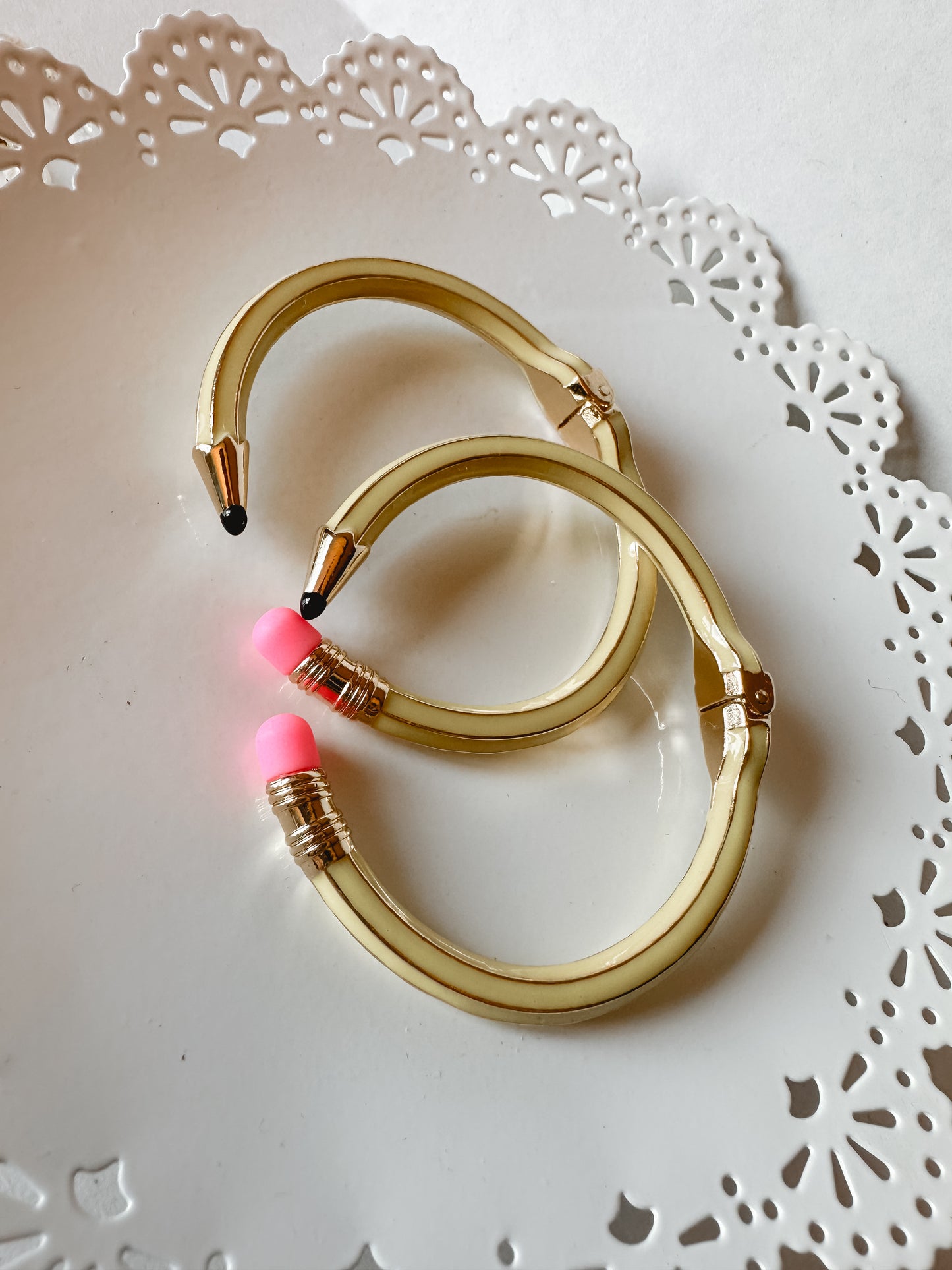 Pencil Cuff Bracelet
