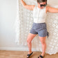 White Button Tank