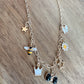 Bee + Bow Charm Necklace