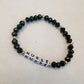 Pretty Black Nurse Bracelet