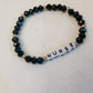 Pretty Black Nurse Bracelet