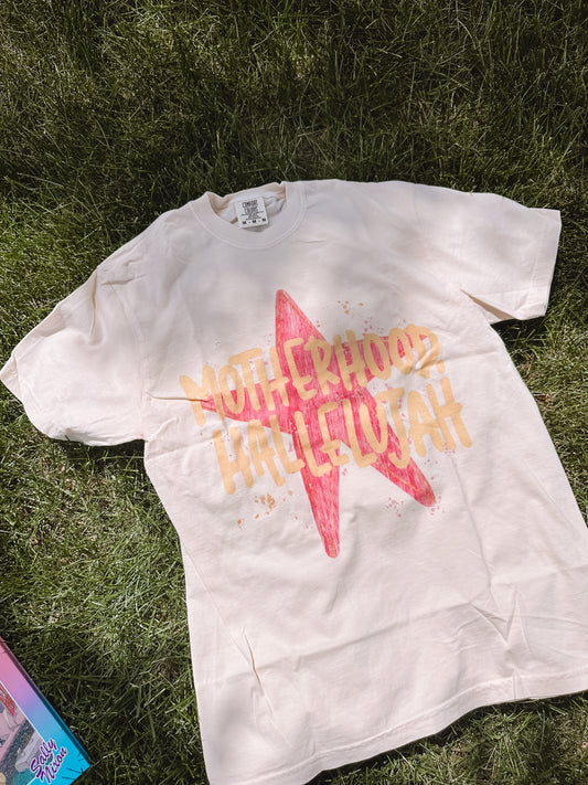 Motherhood Hallelujah Tee